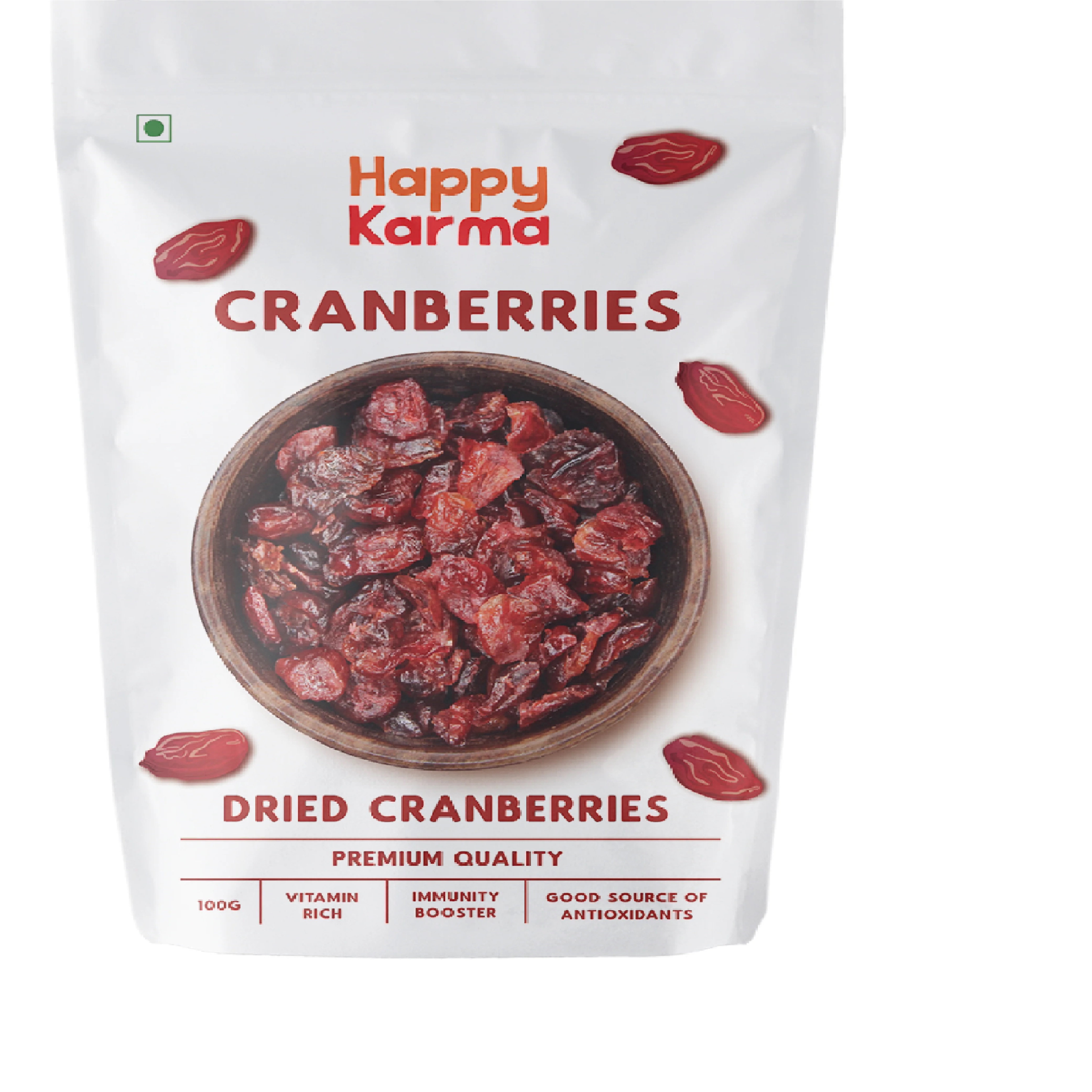 Happy Karma Dried Cranberries